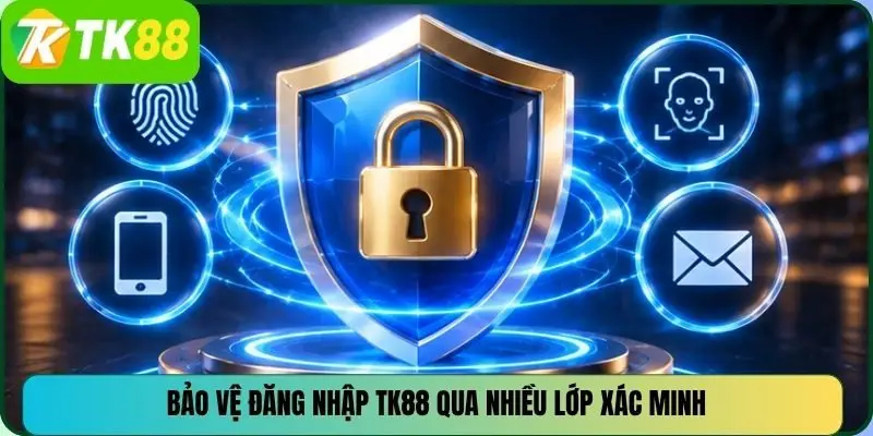 Bảo vệ đăng nhập TK88 qua nhiều lớp xác minh